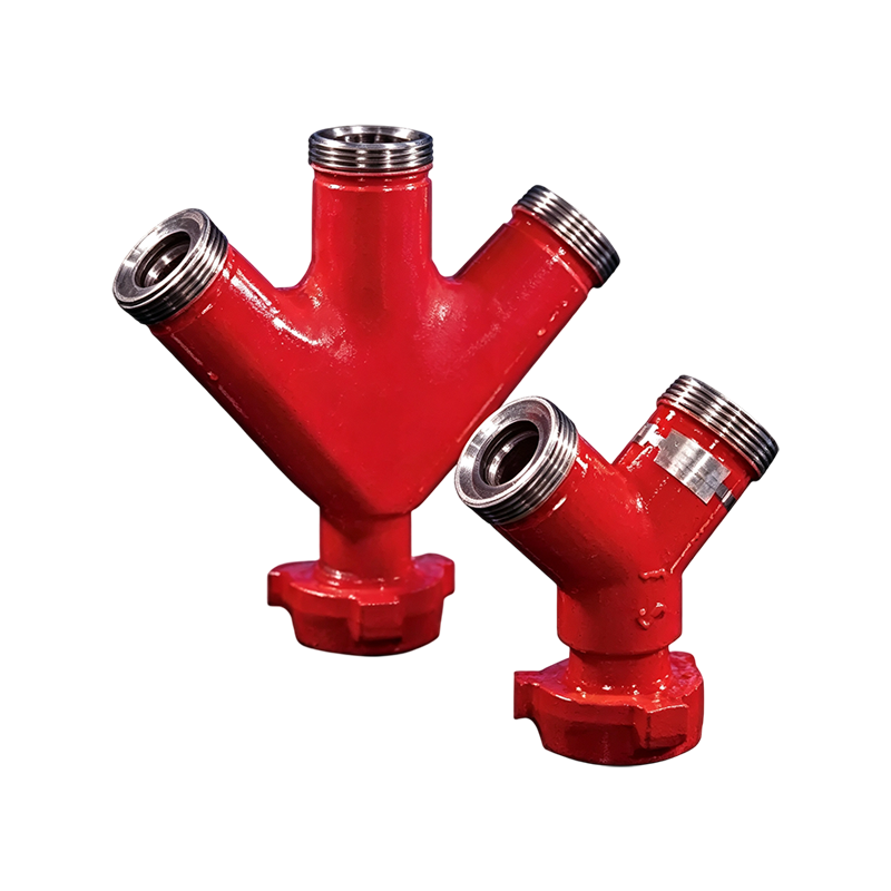 High-Pressure Integral Y-Type Tee Fittings for Oilfield Manifolds High-Pressure Integral Y-Type Tee Fittings for Oilfield Manifolds