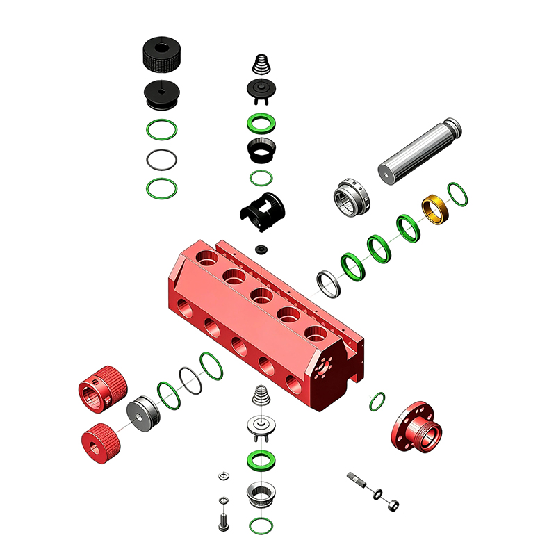 QWS2500 Fluid End Assembly
